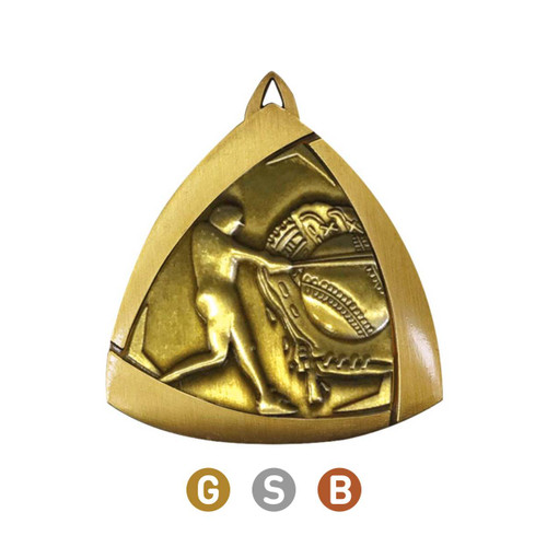 Triangle Series Baseball Softball Medal