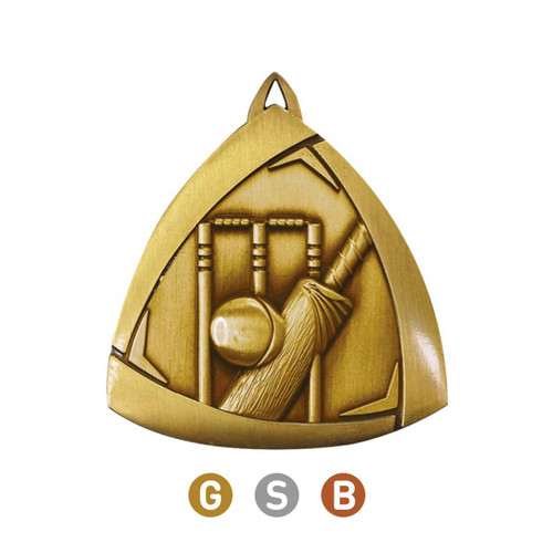 Triangle Series Cricket Medal