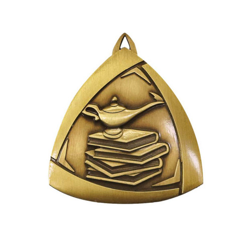 Triangle Series Medal Knowledge Gold