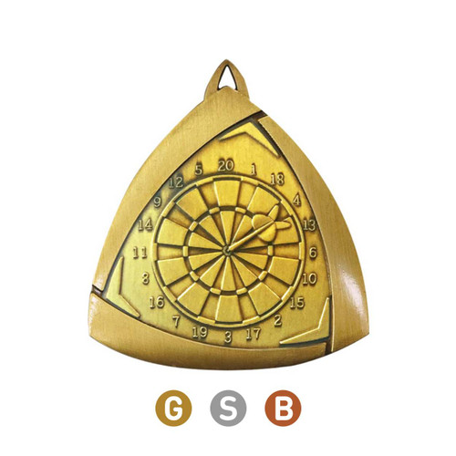 Triangle Series Darts Medal