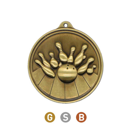 Alpha Series Ten Pin Medal