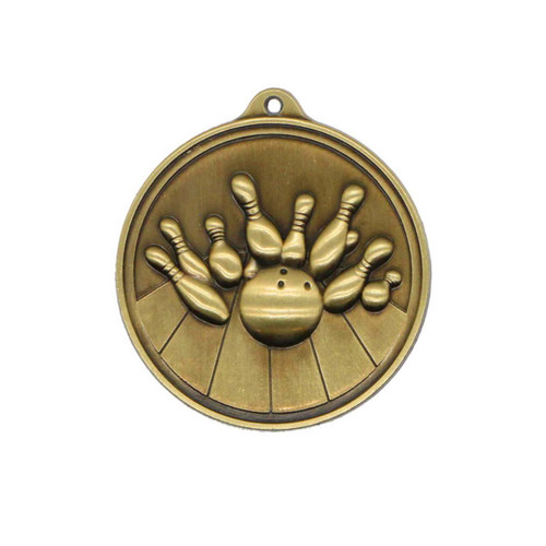 Alpha Series Ten Pin Medal Gold