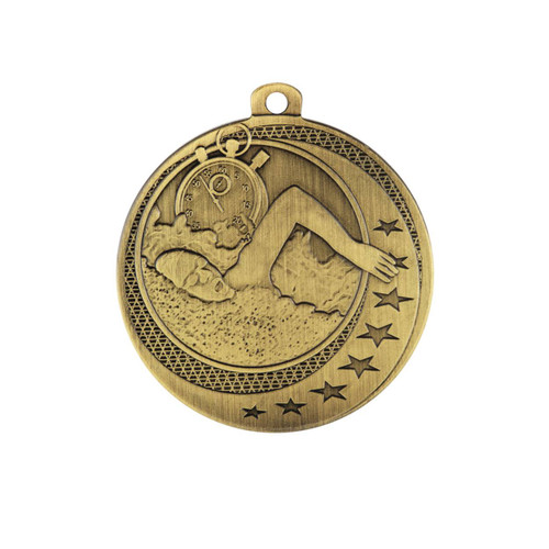 Wayfare Series Swimming Medal Gold