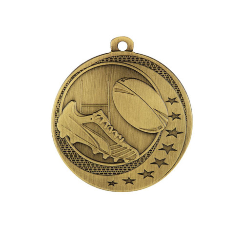 Wayfare Series Rugby Medal Gold
