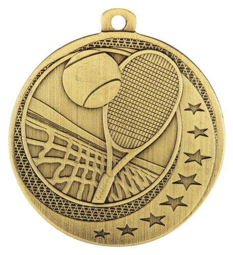 Wayfare Series Tennis Medal Gold