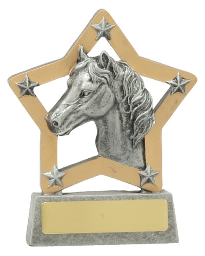 Mini Star Horse Trophy 130mm