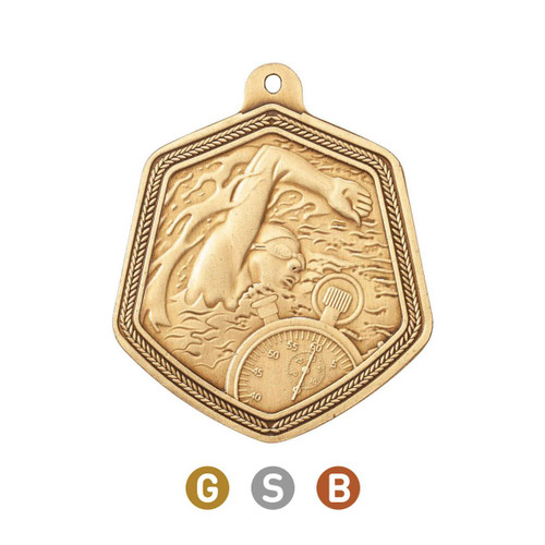 Falcon Series Swimming Medal