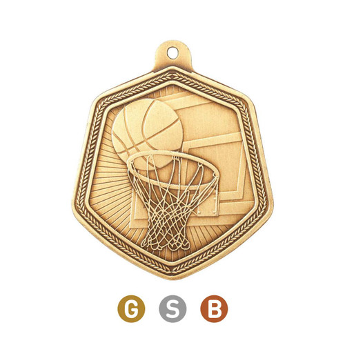 Falcon Series Basketball Medal