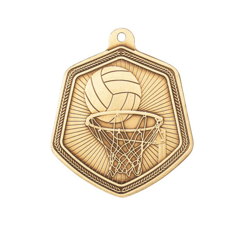 Falcon Series Netball Medal Gold