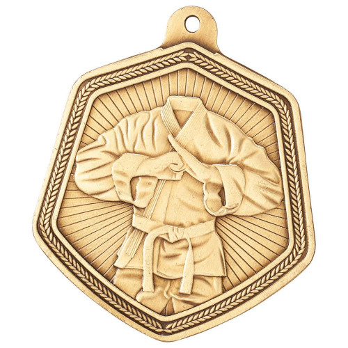 Falcon Series Martial Arts Medal Gold
