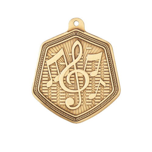 Falcon Series Music Medal Gold