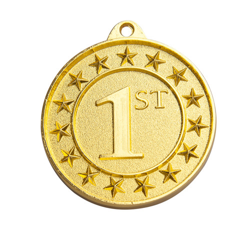Shooting Star Medal 1st Place Gold 1074-1ST