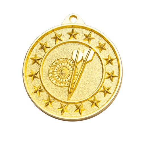 Shooting Star Series Darts Medal Gold 1074-26G