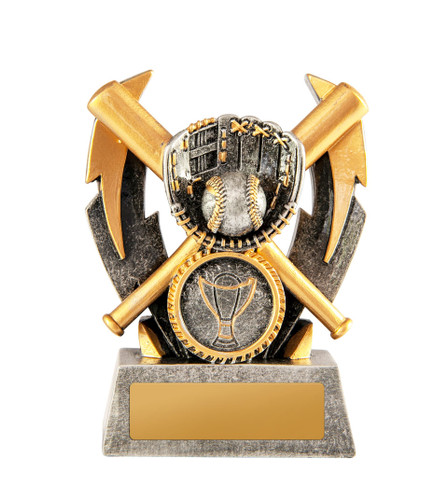 Lightning Baseball Softball Trophy 100mm 649-5A