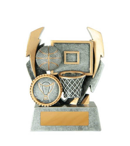 Lightning Basketball Trophy 100mm 649-7A
