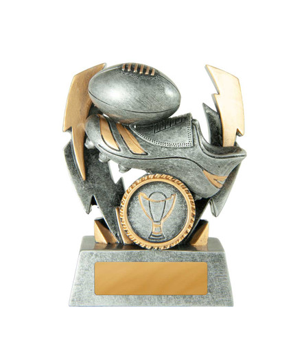 Lightning Aussie Rules Trophy 100mm 649-3A