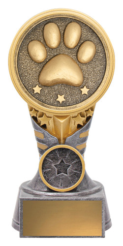 Ikon Series Pet Paw Trophy 150mm