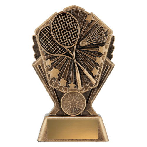 Cosmos Series Badminton Trophy 150mm