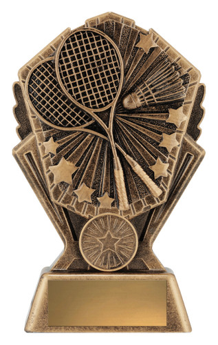 Cosmos Series Badminton Trophy 150mm