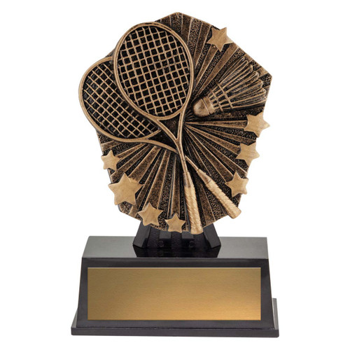 Cosmos Mini Badminton Trophy 120mm