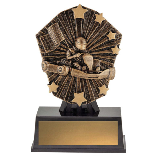 Cosmos Mini Go Kart Trophy 120mm