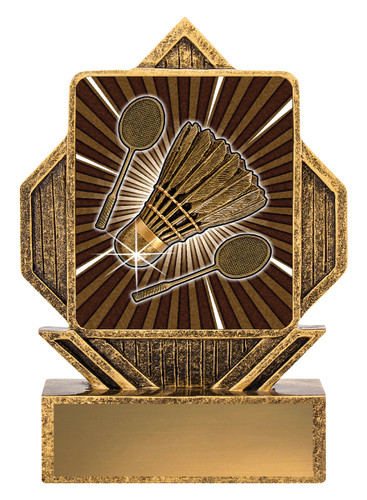 Lynx Arrow Badminton Trophy 130mm LA046