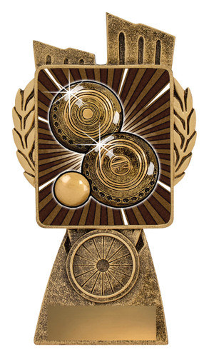 Lynx Series Lawn Bowls Trophy 150mm
