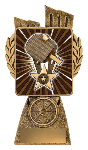 Lynx Series Table Tennis Trophy 150mm