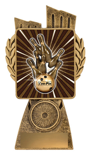 Lynx Series Ten Pin Bowling Trophy 150mm