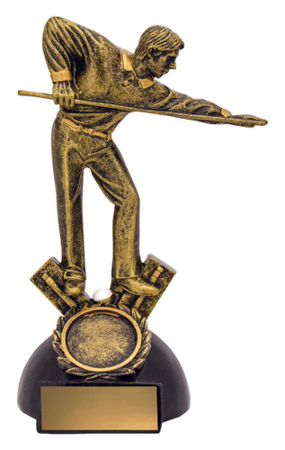 Player Series Snooker Pool Trophy 150mm