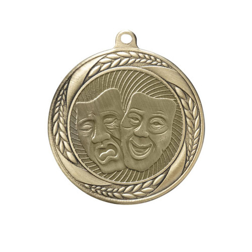 Linz Series Drama Medal Antique Gold