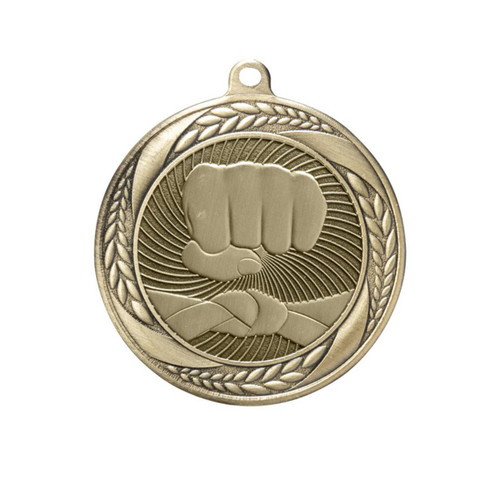 Linz Series Martial Arts Medal Antique Gold