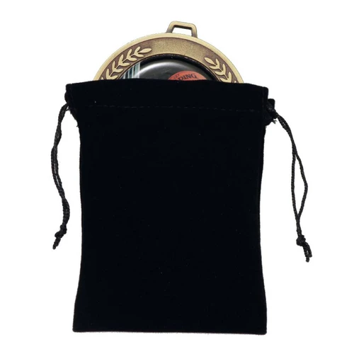 Velvet Medal Bag Black