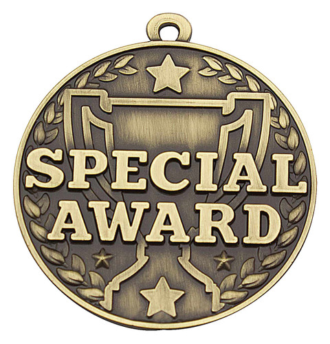 Word Medal Special Award Antique Gold MW161G