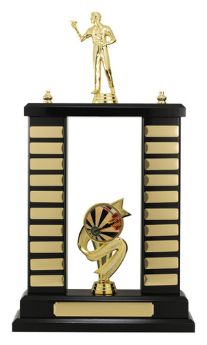 Two Poster Black Timber Perpetual