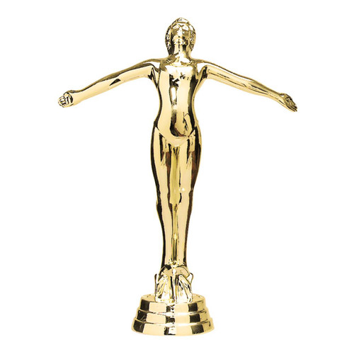 Female Diving Figure on base Trophy