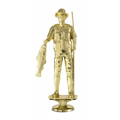 Fisherman Figure on base Trophy 170mm