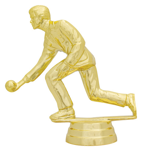 Male Lawn Bowls Figure on base Trophy