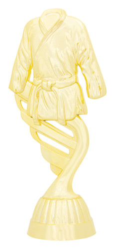 Gold Martial Arts Figure on base Trophy
