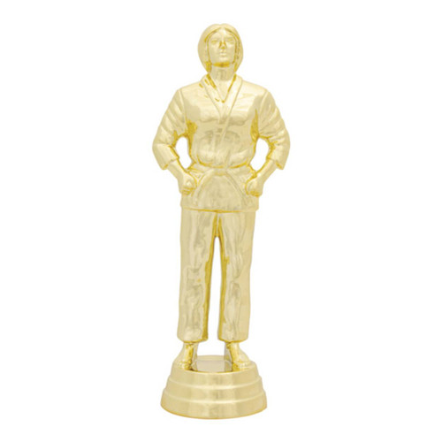 Female Judo Figure on base Trophy