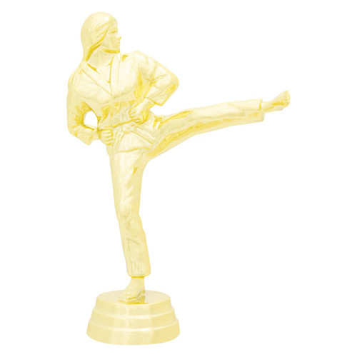 Female Martial Arts Figure Trophy