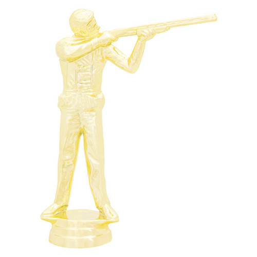 Male Trap Shooting Figure on base Trophy
