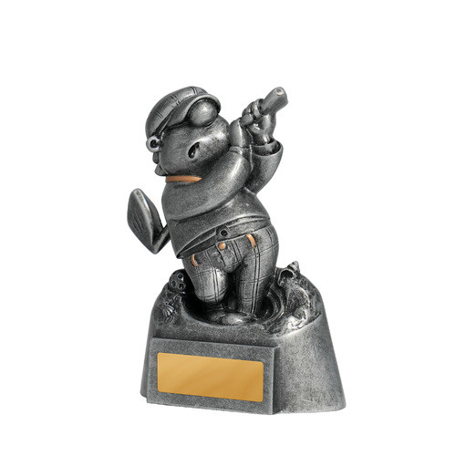 Bunker Golf Character Novelty Trophy