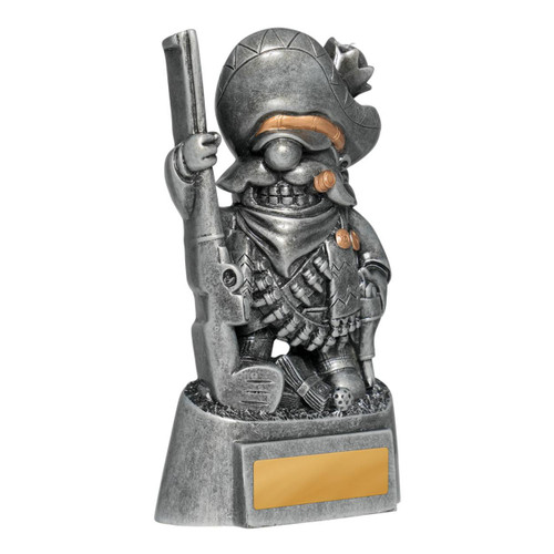 Bandit Golf Character Novelty Trophy