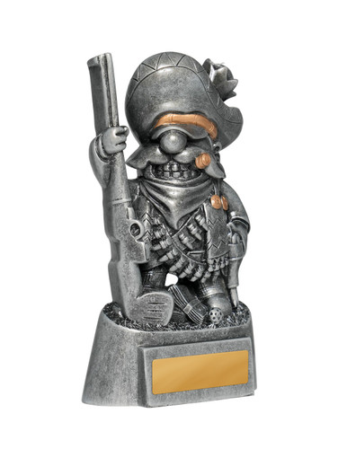 Bandit Golf Character Novelty Trophy