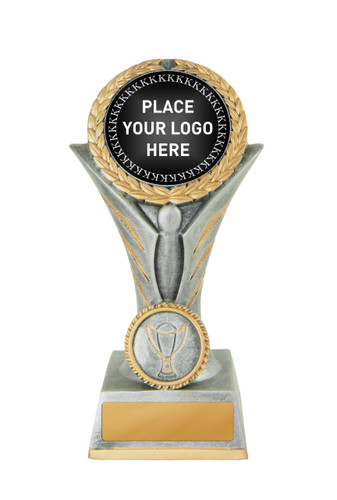 Angel Victory Tower Trophy with logo 150mm