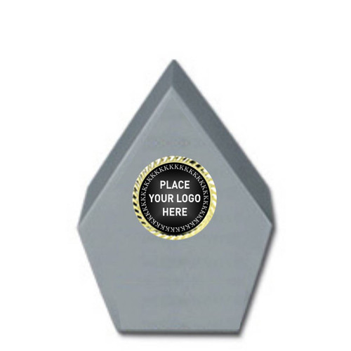 Summit Series Mini Silver Arrowhead Trophy