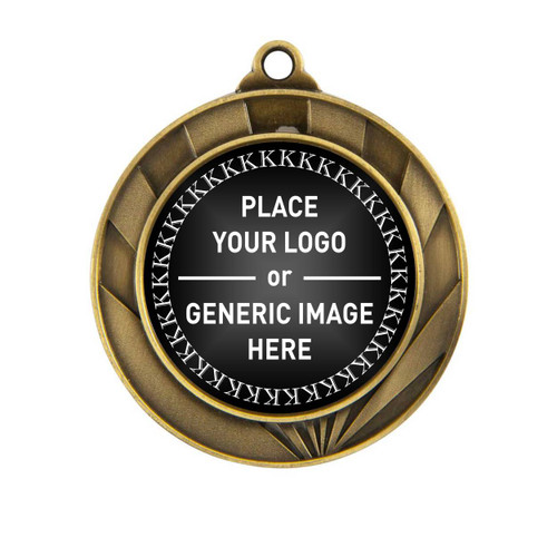 Sunrise Series Insert Medal Gold
