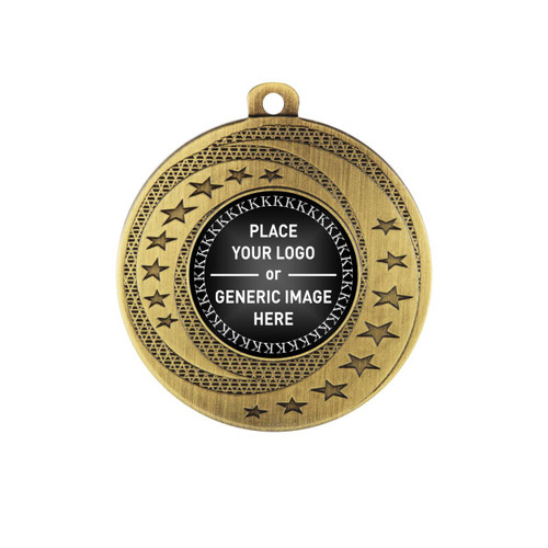 Wayfare Series Insert Medal Gold