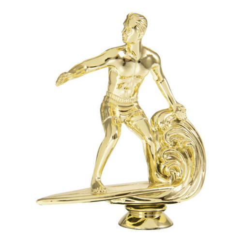 Surfing Figure on Base Trophy